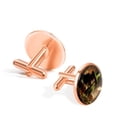 thumbnail image 3 of Saint Patrick's Day Men Cufflink Set for Business Attire, Made of Stainless Steel, Ideal for Formal Occasions, 3 of 6
