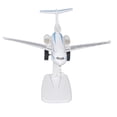thumbnail image 3 of Modelo de avión de aleación de 22 cm Modelo de avión de pasajeros fundido a presión con sonido ligero para decoración de habitación Azul, 3 of 9