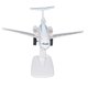thumbnail image 3 of Modelo de avión de aleación de 22 cm Modelo de avión de pasajeros fundido a presión con sonido ligero para decoración de habitación Azul, 3 of 5