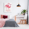 thumbnail image 2 of Stupell Industries Tropical Pink Flamingo Pair Bird Couple Minimal, 30 x 40, Design by Andi Metz, 2 of 6