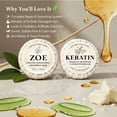 thumbnail image 2 of Nature Skin Shop Keratin Shampoo and Conditioner Bar Gift Set, 2 Piece, 2 of 7