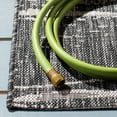 thumbnail image 5 of SAFAVIEH Courtyard Kasandra Abstract Indoor/Outdoor Area Rug, Black/Ivory, 5'5" x 7'7", 5 of 10
