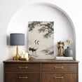 thumbnail image 2 of Canvas Print Chinese Crane Wall Art Elegant Oriental Bird Nature Decorative for Living Room Bedroom - 24"x36", 2 of 8