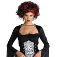 thumbnail image 1 of Occasions MR177284 Costumes pour Toutes les Perruque Wicked Widow Noir-Rouge, 1 of 3