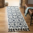 thumbnail image 3 of SAFAVIEH Sahara Catriona Geometric Area Rug, Navy/Ivory, 8' x 10', 3 of 10