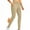 Beige, variant on Eiyaclvo Fleece Lined Leggings Women with Pockets Warm Thermal Thick Tights High Waisted Yoga Pants Slim Fit Solid Workout Leggings with Pockets