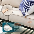 thumbnail image 4 of MF Studio 7-Piece Patio Conversation Set Outdoor Furniture Sofa Set for 9 Person with Beige Cushions, 4 of 7