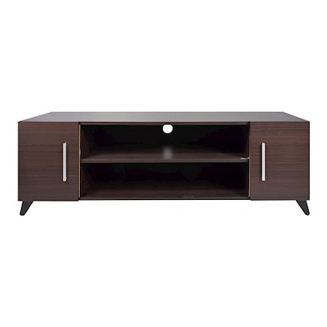 mesa para tv de aglomerado 48 x 140 x 39 cm café expresso