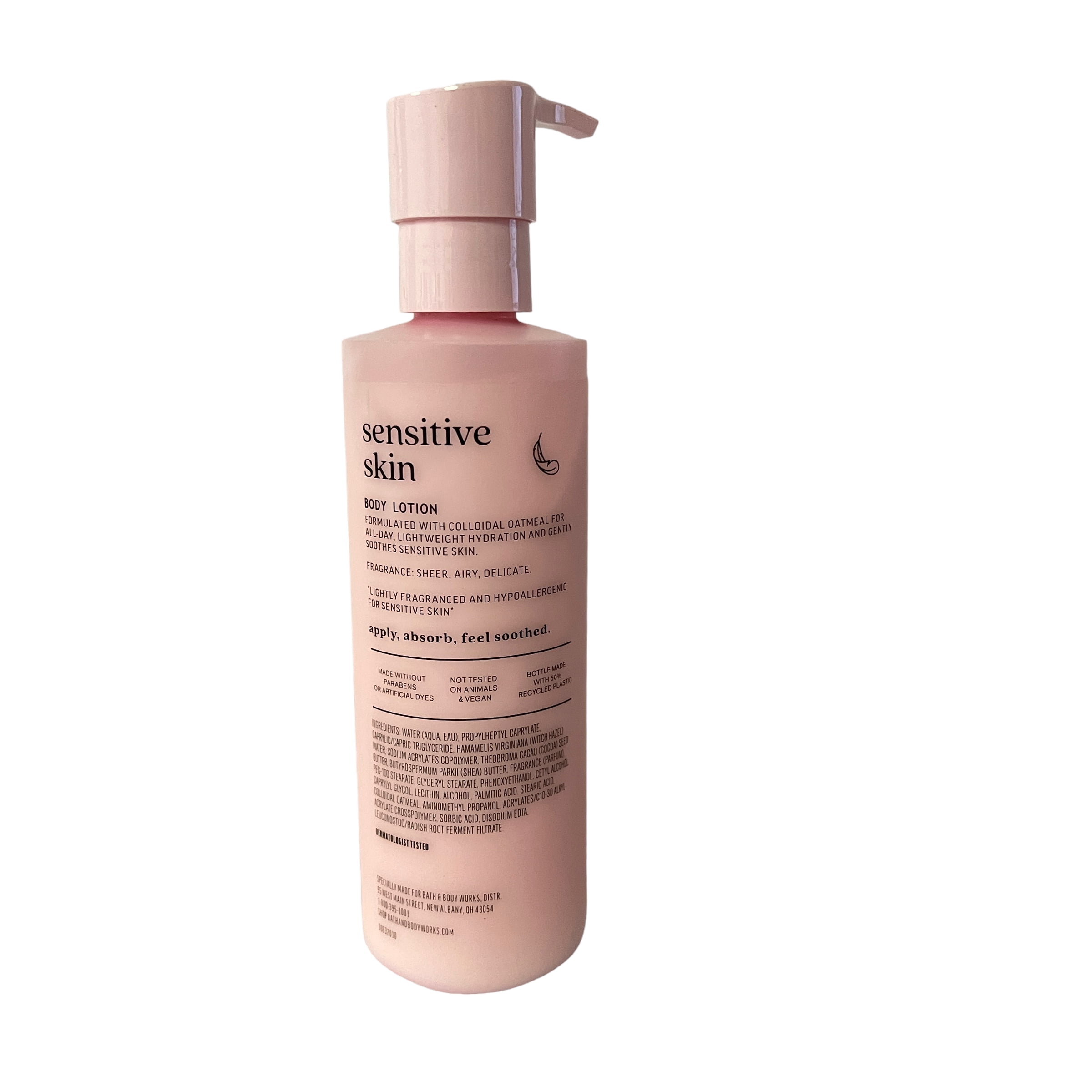 Bath & Body Works Sensitive Skin Colloidal Oatmeal Body Lotion 7.8 fl oz Set