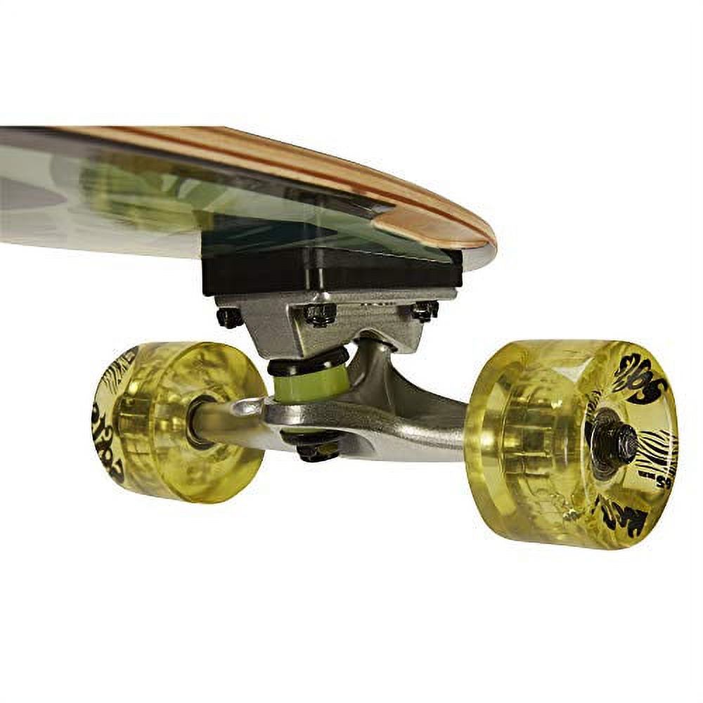 ReDo Skateboard 34.5" x 8" San Diego Palms Longboard Complete Skateboard for Boys Girls Kids Adults, 65 mm Wheels - image 2 of 9