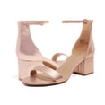 thumbnail image 2 of Sandalia DREAM PAIRS con Tacón Bajo y Ancho Champagne Talla 11, 2 of 7