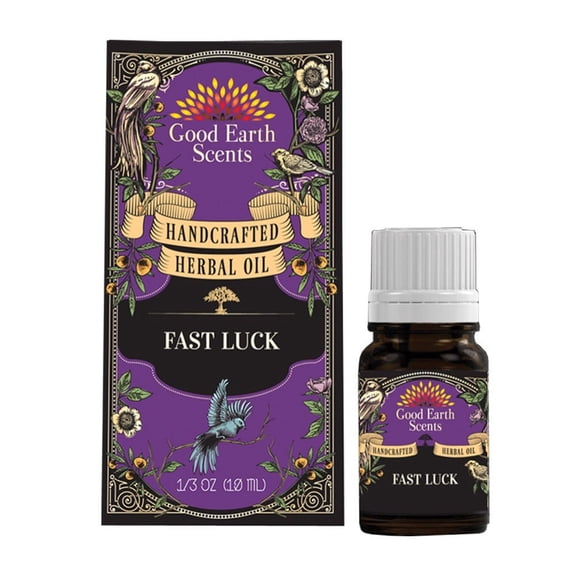 Soul Sticks Fast Luck Herbal Essential Oil Blend 100% Pure Undiluted Natural Spell Oil
