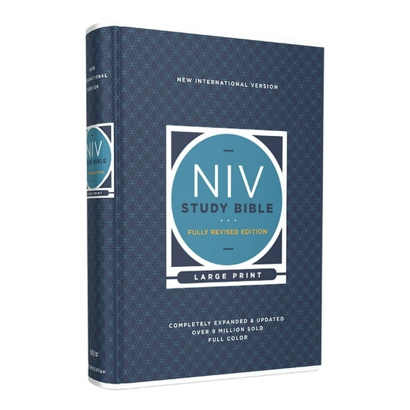NIV Study Bible, Fully Revised Edition NIV Study Bible, Fully Revised Edition, Large Print, Hardcover, Red Letter, Comfort Print, (Hardcover)