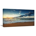 thumbnail image 1 of Tableau mural imprimée sur toile Design Art Levée de soleil à l'ocean, 1 of 3