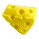thumbnail image 1 of Juguete Para Apretar Queso, Reduce La Tensión, Resistente, Realista, Duradero, TPR, Modelos De Queso Para Alimentos De Larga Duración Para Viajes, 1 of 7