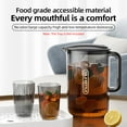 thumbnail image 2 of Water Pitcher Fridge Door Water Jug with Handle Beverage Serveware and Storage Container for Hot, 2 of 8