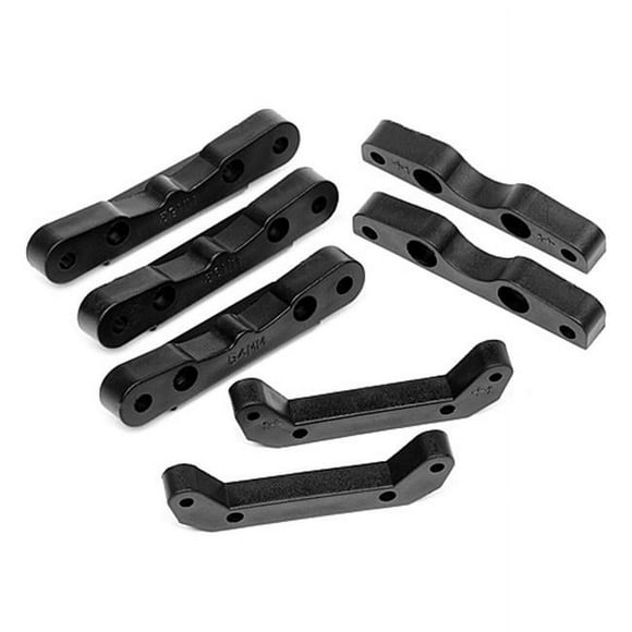 HPI Racing HPI101100 Suspension Holders Trophy Spare Parts Set, Black