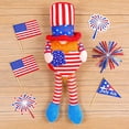 thumbnail image 4 of Win s Way Patriotic Long Leg Figurine 4th of July Decorations Long Leg Ornament Red White Blue Tabletop Decor Tiered Tray Shelf Sitter, 4 of 4
