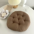thumbnail image 6 of Thinsont Round Seat Cushion Pillow Floor Cushions Pad Keep Warm Thickened Sitting Balcony Household Bar Furniture Decoration Chocolate Color 40X40cm, 6 of 6