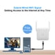 thumbnail image 5 of Repetidor WiFi Hugtrwg Amplificador de señal WiFi inalámbrico 300Mbps blanco, 5 of 9