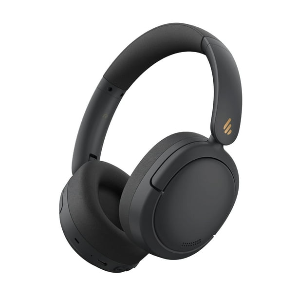 Edifier W800BT Pro Hybrid Active Noise Cancelling Headphones - Hi-Res Audio - AI Call Noise Cancellation - 45H Playtime - Fast Charging - Foldable - Wireless Over-Ear Bluetooth 5.4 Headphones - Black
