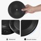 thumbnail image 3 of Registros de Vinilo en Blanco, Discos de Vinilo Falsos de 7 Pulgadas para Decoración Estética de Pared, Paquete de 20, Negro, 3 of 7