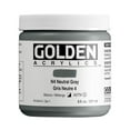 thumbnail image 2 of Golden� Heavy Body Acrylic, 8 Oz., Neutral Grey N4, 2 of 4
