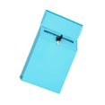 thumbnail image 1 of kurtrusly Style Flair Box Mailbox Bin Door Designed Drop Box Slots Metal Installation Postbox Simple Drop Box Mailbox Beige Blue, 1 of 8