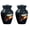 Keepsake Pack of 2, variant on Tiger Urn, Urn for Ashes for Men, Large Urns for Human Ashes, Small Keepsake Urn, Urn for Ashes for Women, Cremation Urns for Women(Size - 10inch 1Pcs, 3inch 1Pcs)