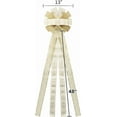 thumbnail image 2 of Dalrosia Christmas Tree Topper Bow, Large Christmas Wreath Bows Xmas Ornaments with Long Plaid Streamer Wired Edge Ribbon for Farmhouse Christmas Decor, 2 of 4