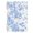 Blue White Stripes and Blue Flowers, variant on Haosy Blue White Stripes and Blue Flowers Notebooks 1-subject Journal 60 Sheets A5 College Ruled Paper Detachable Ring 8.3"x5.7"