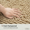 thumbnail image 4 of Lunxisen 2 Pcs Door Mat for Muddy , Absorbs Moisture and Dirt, Absorbent Non-Slip Washable Doormat, Quick Dry Mud Mat., 4 of 9