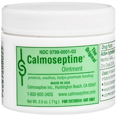 Calmoseptine Ointment 2.50 oz (Pack of 6)