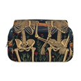 thumbnail image 2 of Easygdp Romantic Skeletons Under Moon para Estuche de Lápices con Tapa Flip, Suministros de Oficina y Universidad para Adolescentes y Adultos, 2 of 7