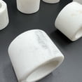 thumbnail image 4 of Morden White Real Marble Napkin Rings For Kitchen/Wedding - 48 Pieces, 4 of 6
