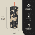 thumbnail image 2 of Contigo x Ally Love Streeterville 2.0 Stainless Steel Tumbler with Straw, 24 oz, Licorice, 2 of 8