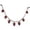 B, variant on 23FT Luminous Skull Chain Pendant Garland,LED Glowing Skull String Decor, Spooky Hanging Skull Lights for Halloween Decorations Indoor Outdoor, Gothic Halloween Room Decor Party Mantel Wall Ornament