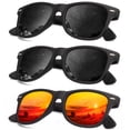 thumbnail image 1 of Gafas de sol KALIYADI polarizadas con acabado mate y bloqueo UV (paquete de 3), 1 of 6