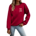 thumbnail image 5 of VBARHMQRT Womens Sweatshirt Embroidered 2025 Senior Shirt Custom for Seniors Graduation, 5 of 5