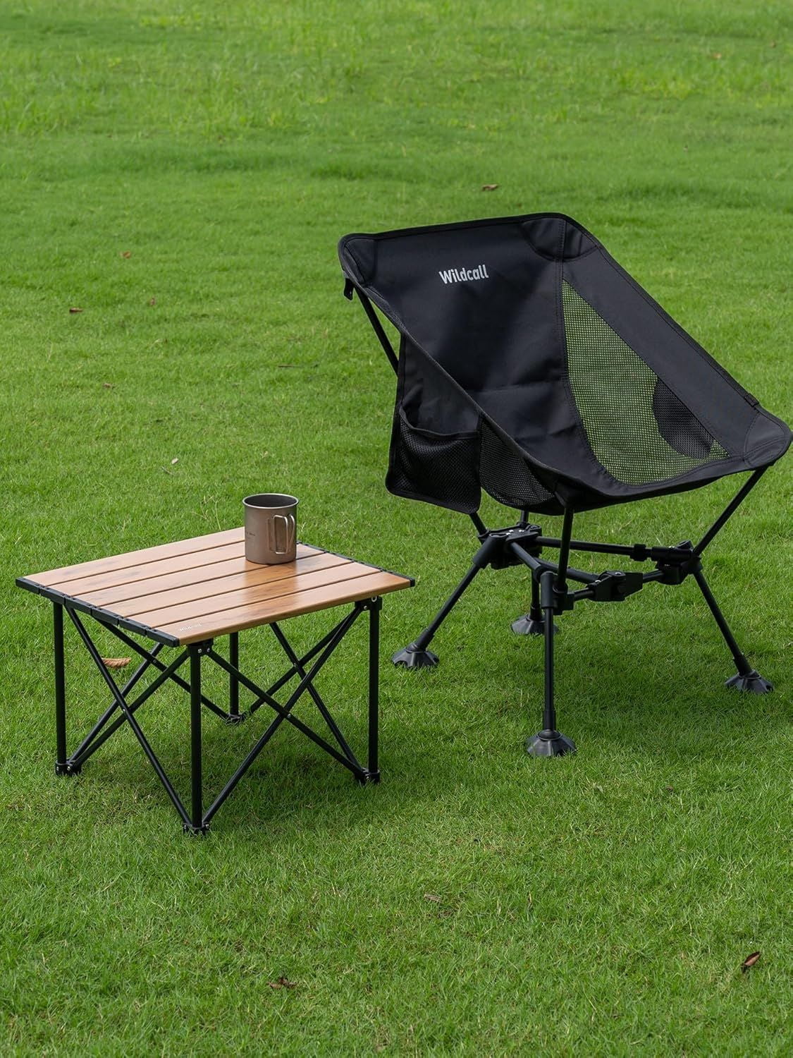 Ultralight Foldable Aluminum Camping Table, Triangular Support Heat Resistant Waterproof Portable Outdoor Folding Table Supports 88 Lbs with Carry Bag for Picnic Beach Fishing Backyard