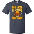 thumbnail image 3 of Inktastic Axe Throwing Funny Gift T-Shirt, 3 of 5