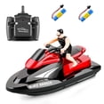 thumbnail image 4 of Tmvgtek 2.4G Impermeable 20 Km / H Rc Barco De Alta Velocidad Control Remoto Motorboat (Red C), 4 of 5