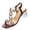Brown, variant on Heels Sandals for Women Rhinestone Square Toe Clear Chunky Block Pumps Elastic Ankle Strap Dress Shoes Black Size 5.5