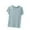 Light Blue, variant on Lopecy-Sta Womens Loungewear Tops Summer Home Wear Women's Solid Color Short Sleeved Base Shirt Thin T-Shirt Pajamas Top Short Sleeved Pajamas