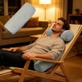 thumbnail image 6 of Beforeyayn Neck Roll Pillowcase With Zipper, Zipper Closure For Easy Removal For Seniors, Bedroom And Guest Room, Changing Pillowcase Quickly Without Bending Fingers., 6 of 6