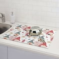 thumbnail image 6 of Sikiie Gnome With Love Letter Dish Drying Mat, Kitchen Counter Mat, Self Drying Mat for Kitchen Counter Dish Drying Pad ,for Dishes, Utensils, Pots and Pans（24" x 18"）, 6 of 7