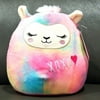 Squishmallows Leslie the Tie Dyed Llama Lamb 8 inch Plush Toy