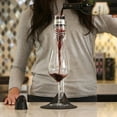 thumbnail image 3 of LEMONSODA Wine Aerator Decanter Stand Set - Premium Wine Decanter Stand and Wine Breather Set - Wine Air Aerator with Stable Glass Base, 3 of 4