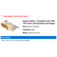 thumbnail image 2 of Ignition Switch - Compatible with 1982 - 1991 Ford E-250 Econoline Club Wagon 1983 1984 1985 1986 1987 1988 1989 1990, 2 of 2