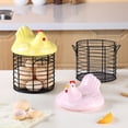 thumbnail image 3 of Ceramic Egg Storage Box Fruit Basket Food Storage Basket Kitchen Household Vegetable Basket 6inches, 3 of 9